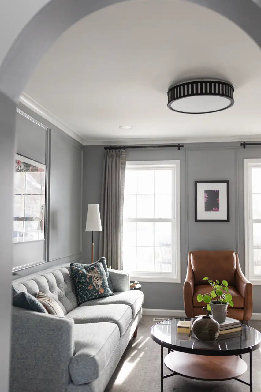 CRYSTORAMA, KENDAL FLUSH MOUNT, FLUSH MOUNT CEILING LIGHTS