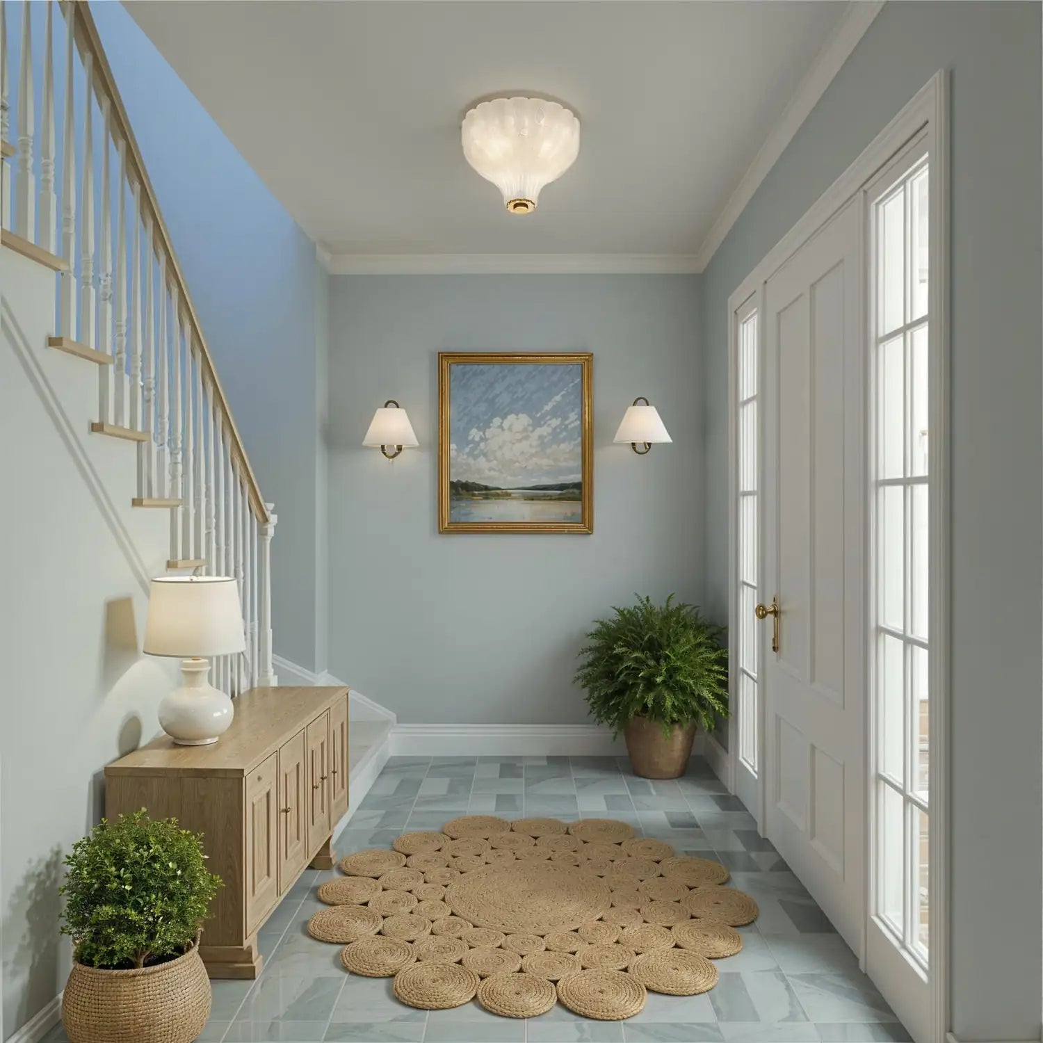 CRYSTORAMA, LAYTON SEMI FLUSH MOUNT, FLUSH MOUNT CEILING LIGHTS