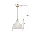 CRYSTORAMA, LAYTON PENDANT, PENDANT LIGHT