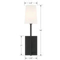 CRYSTORAMA, LENA SCONCE, WALL SCONCES