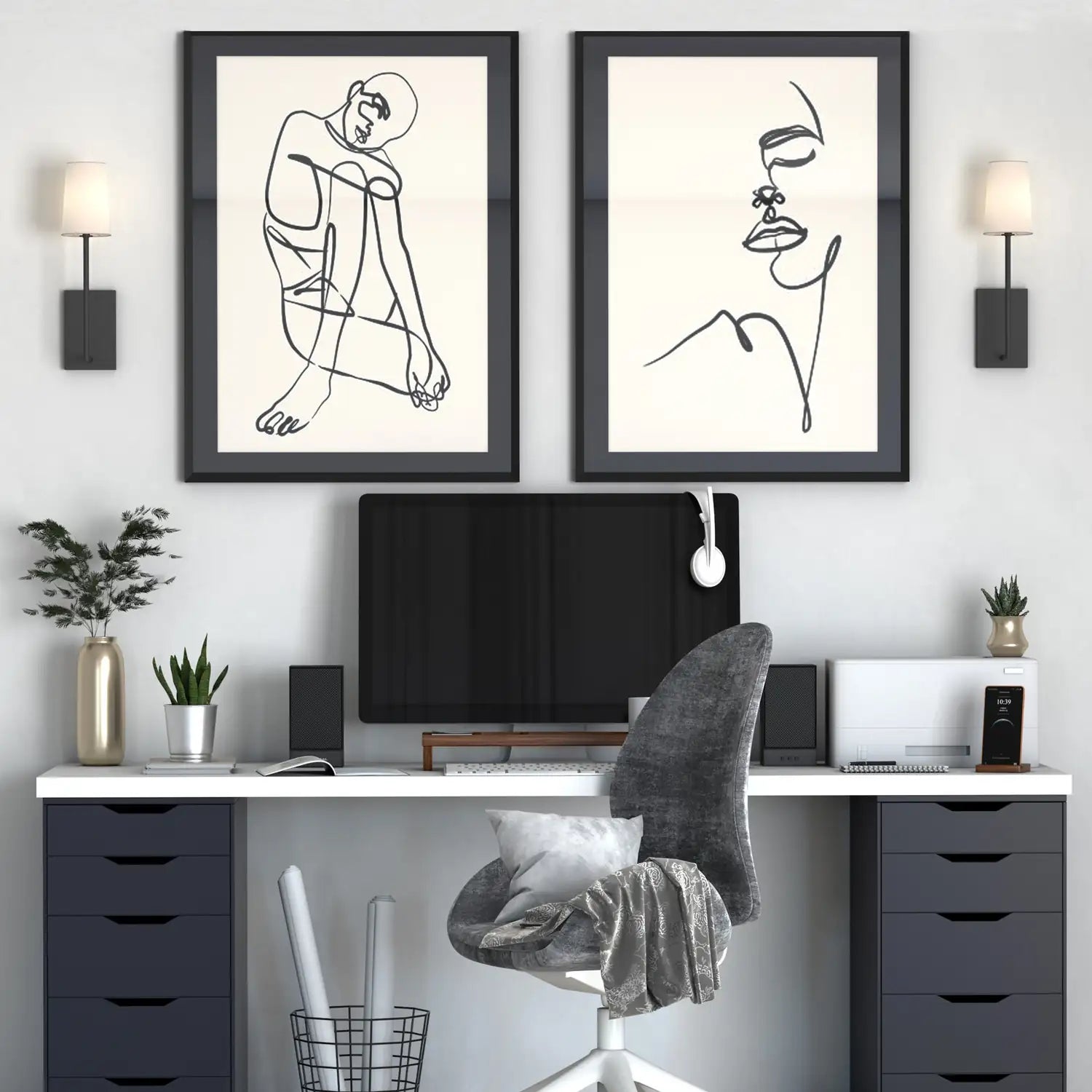 CRYSTORAMA, LENA SCONCE, WALL SCONCES