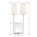 CRYSTORAMA, LENA SCONCE, WALL SCONCES