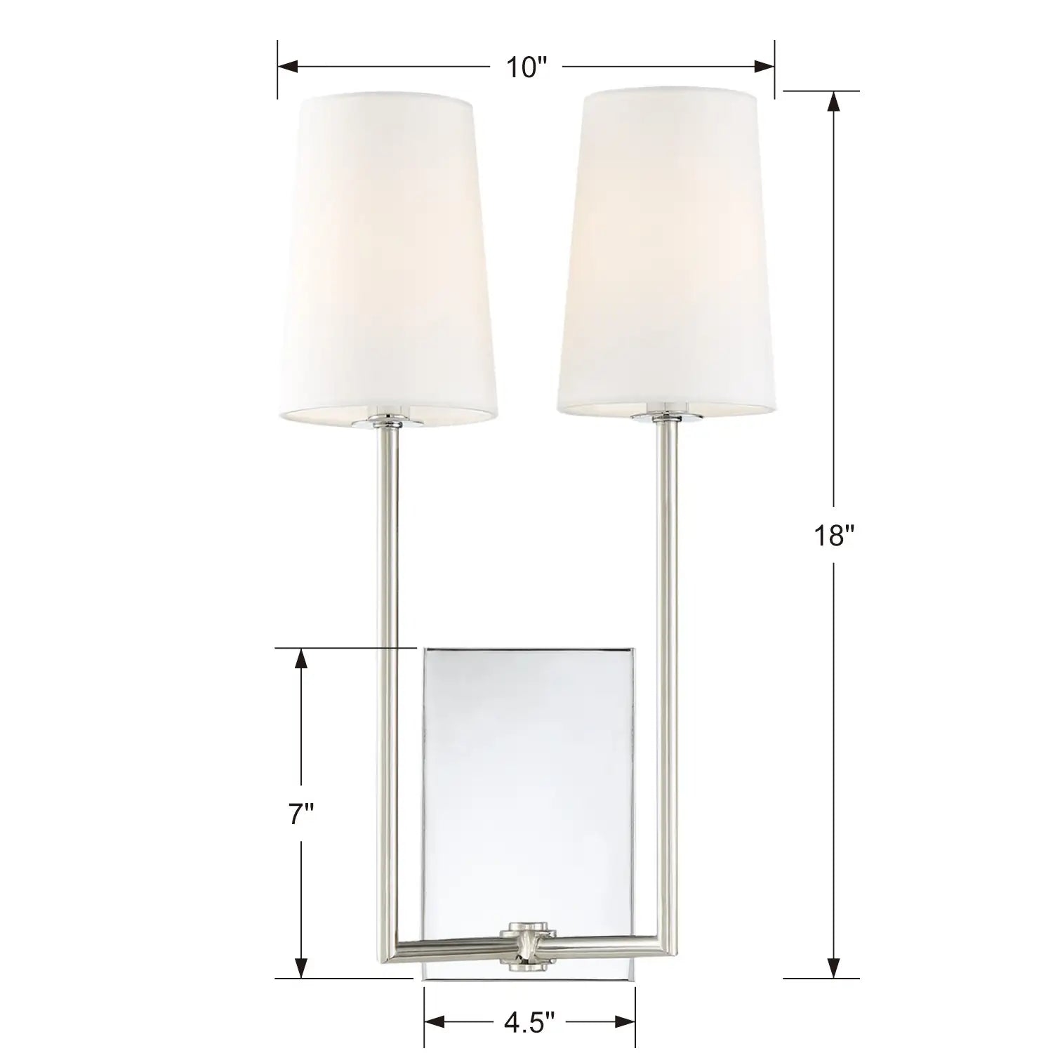 CRYSTORAMA, LENA SCONCE, WALL SCONCES