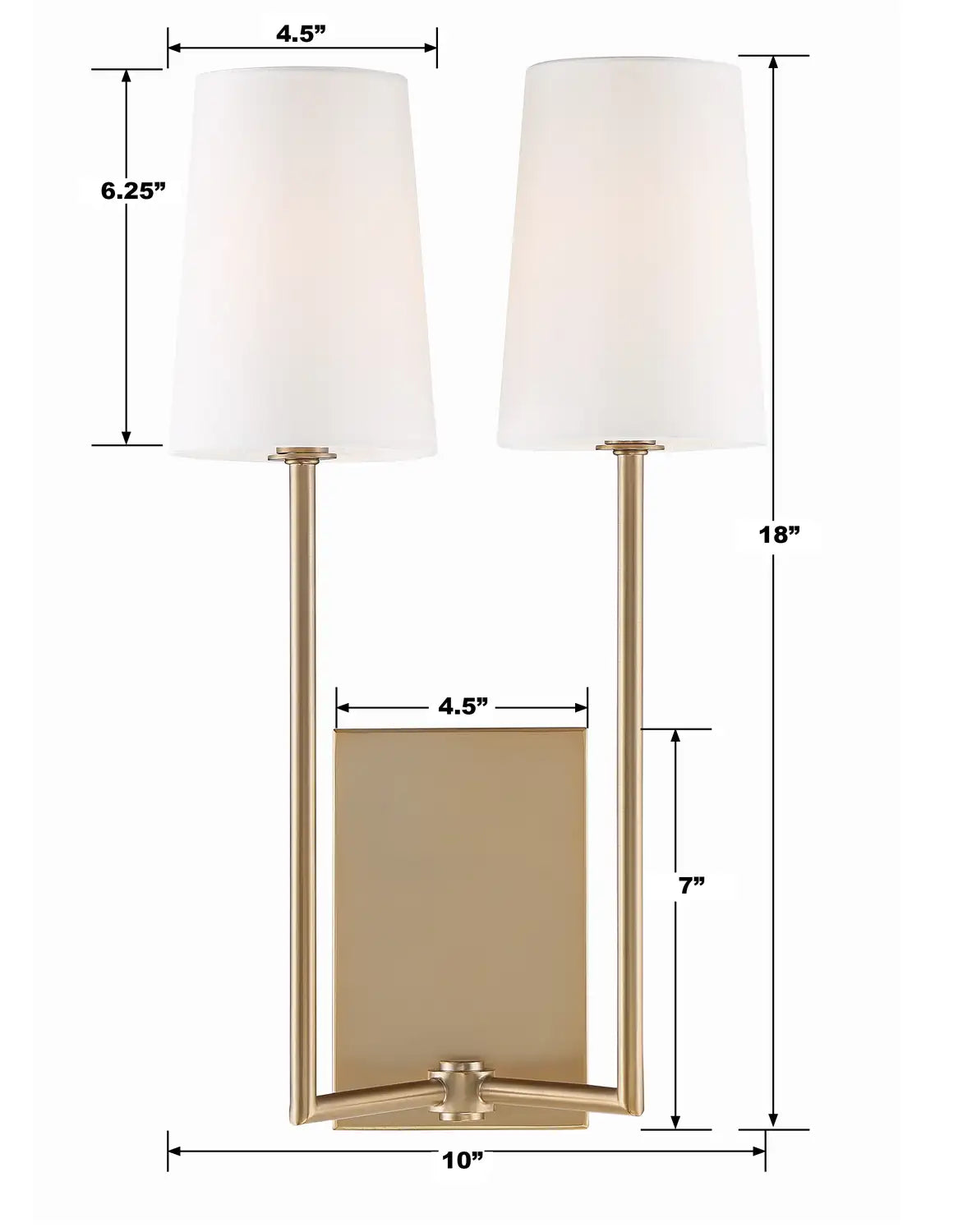 CRYSTORAMA, LENA SCONCE, WALL SCONCES