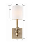 CRYSTORAMA, LLOYD SCONCE, WALL SCONCES