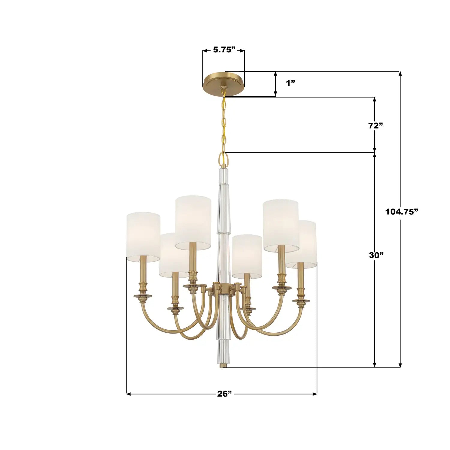 CRYSTORAMA, LLOYD CHANDELIER, CHANDELIER LIGHT