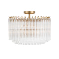 CRYSTORAMA, LOFTON SEMI FLUSH MOUNT, FLUSH MOUNT CEILING LIGHTS