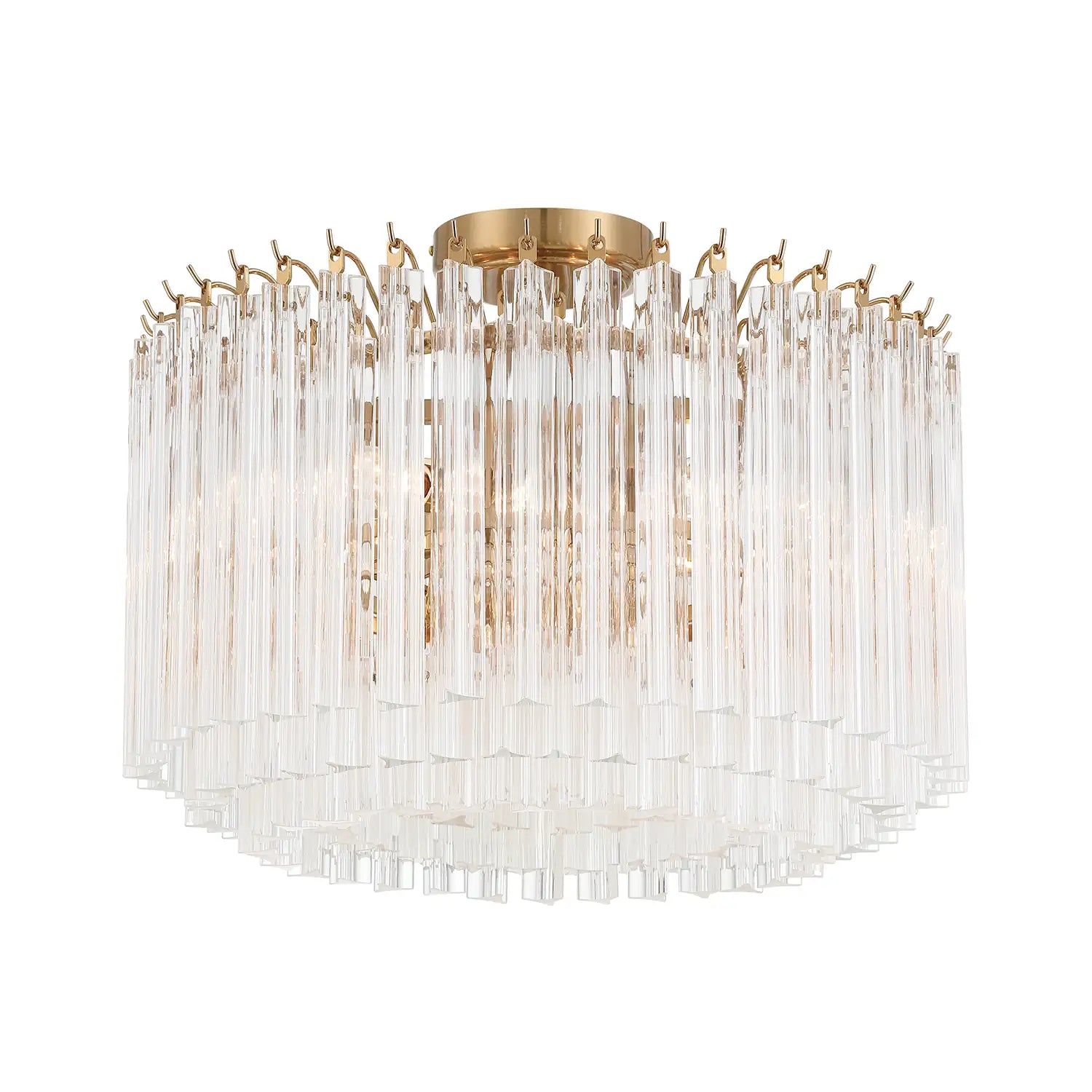 CRYSTORAMA, LOFTON SEMI FLUSH MOUNT, FLUSH MOUNT CEILING LIGHTS