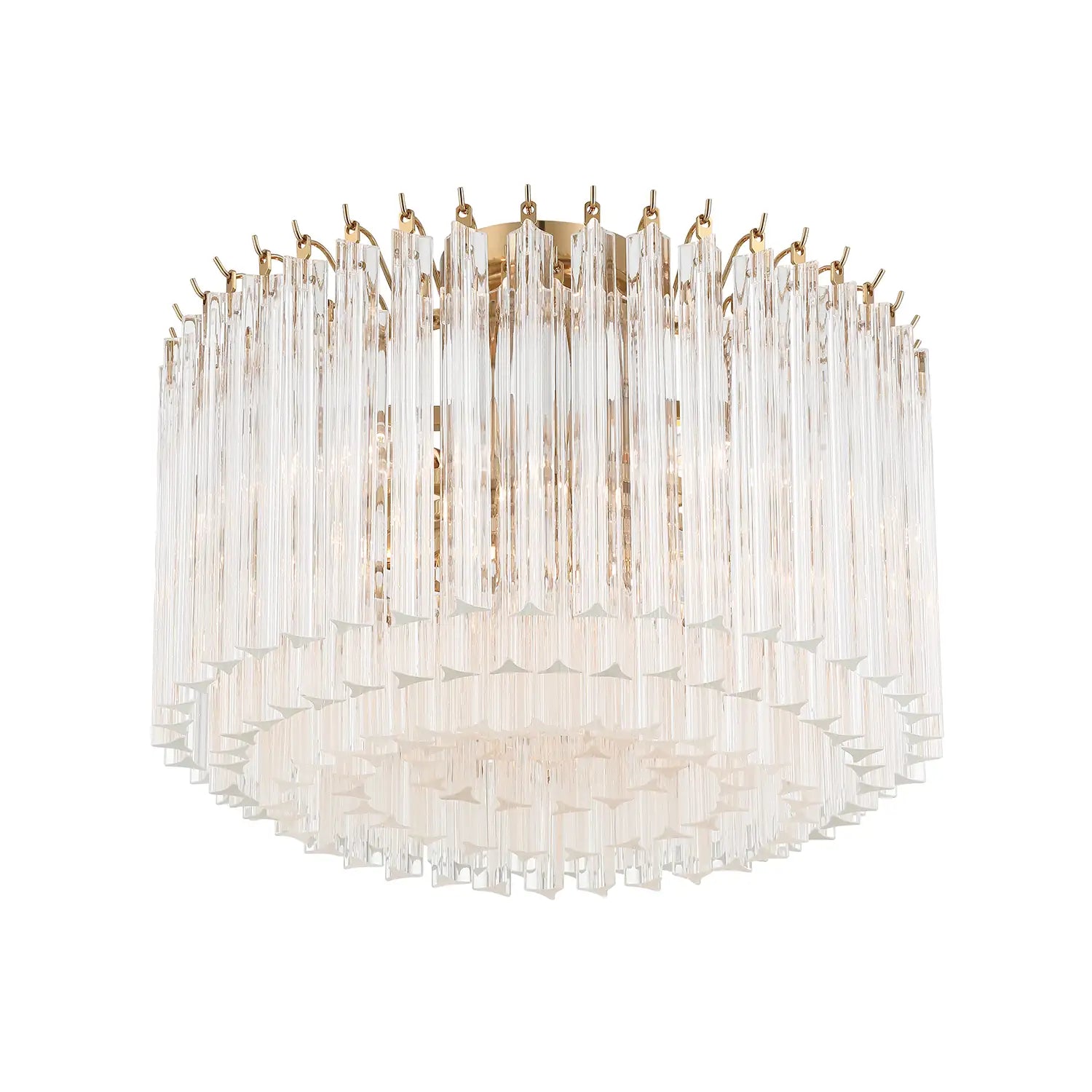 CRYSTORAMA, LOFTON SEMI FLUSH MOUNT, FLUSH MOUNT CEILING LIGHTS