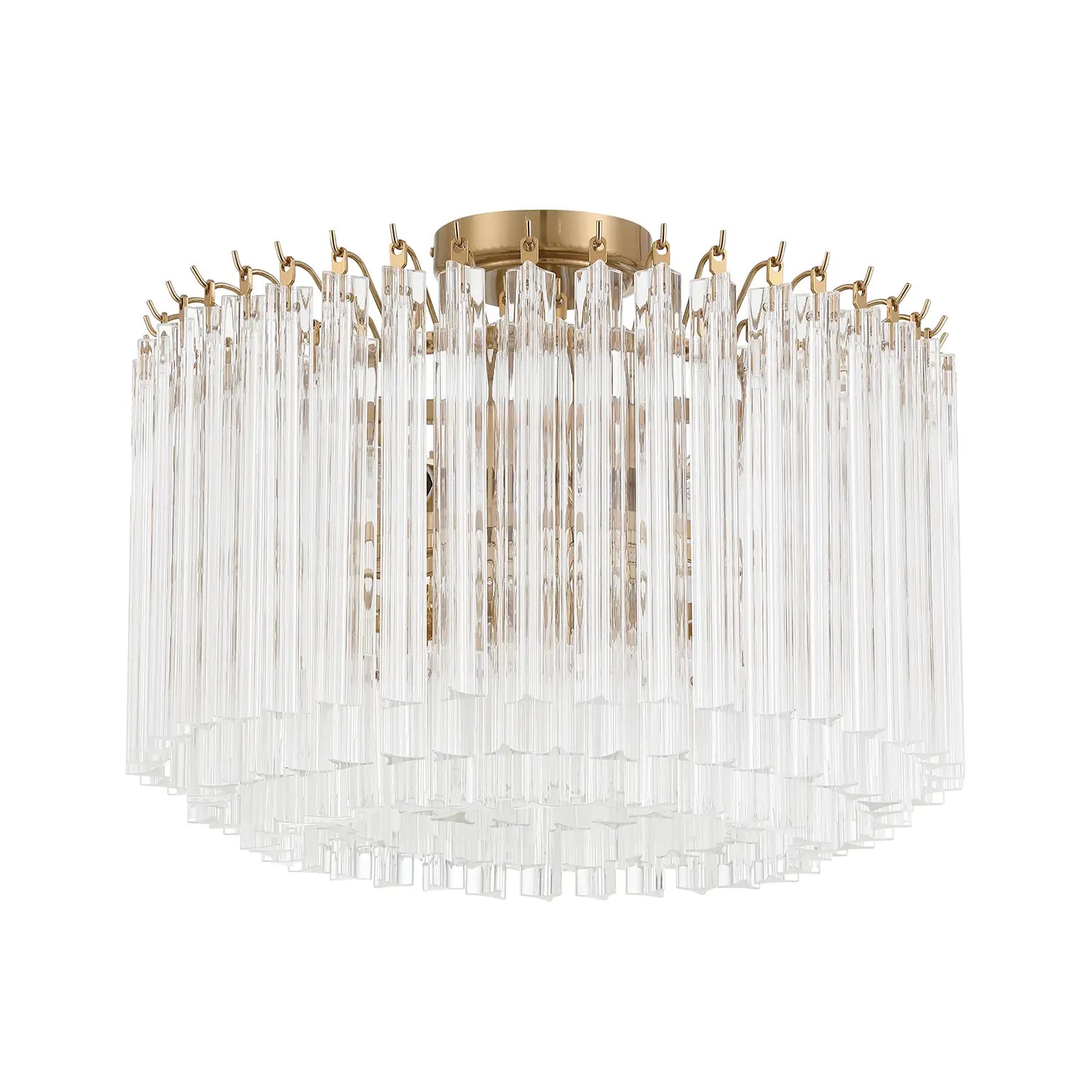 CRYSTORAMA, LOFTON SEMI FLUSH MOUNT, FLUSH MOUNT CEILING LIGHTS