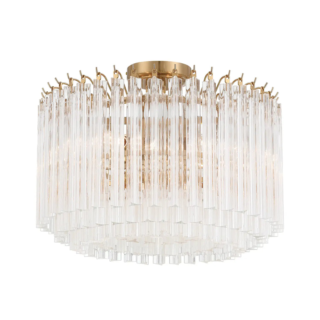 CRYSTORAMA, LOFTON SEMI FLUSH MOUNT, FLUSH MOUNT CEILING LIGHTS