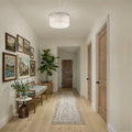 CRYSTORAMA, LOFTON SEMI FLUSH MOUNT, FLUSH MOUNT CEILING LIGHTS