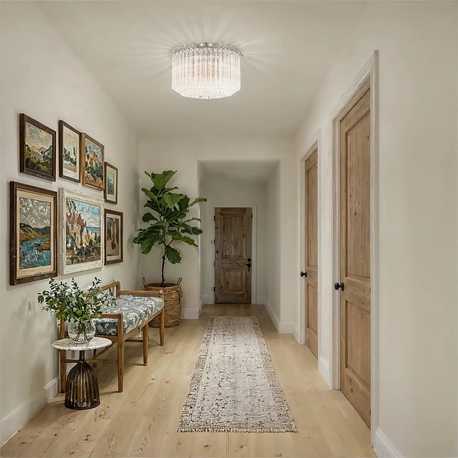 CRYSTORAMA, LOFTON SEMI FLUSH MOUNT, FLUSH MOUNT CEILING LIGHTS