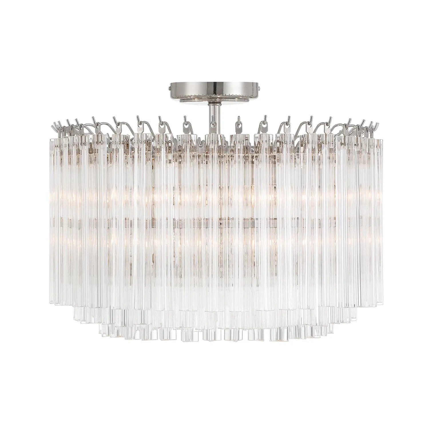 CRYSTORAMA, LOFTON SEMI FLUSH MOUNT, FLUSH MOUNT CEILING LIGHTS
