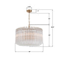 CRYSTORAMA, LOFTON CHANDELIER, CHANDELIER LIGHT