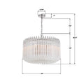 CRYSTORAMA, LOFTON CHANDELIER, CHANDELIER LIGHT