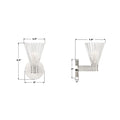 CRYSTORAMA, LOTUS SCONCE, WALL SCONCES