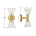 CRYSTORAMA, LOTUS SCONCE, WALL SCONCES