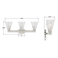 CRYSTORAMA, LOTUS BATHROOM VANITY, VANITY LIGHT