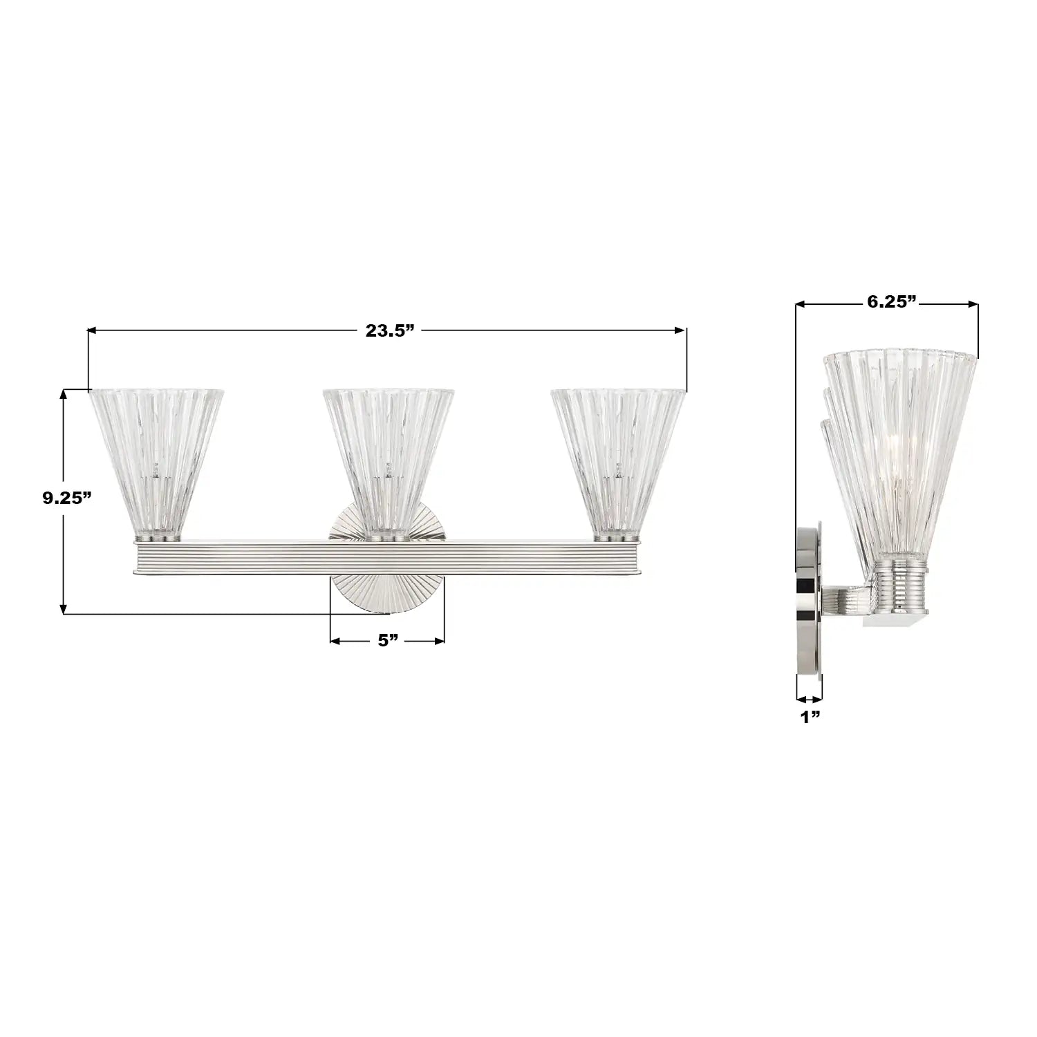 CRYSTORAMA, LOTUS BATHROOM VANITY, VANITY LIGHT