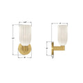 CRYSTORAMA, LOTUS SCONCE, WALL SCONCES