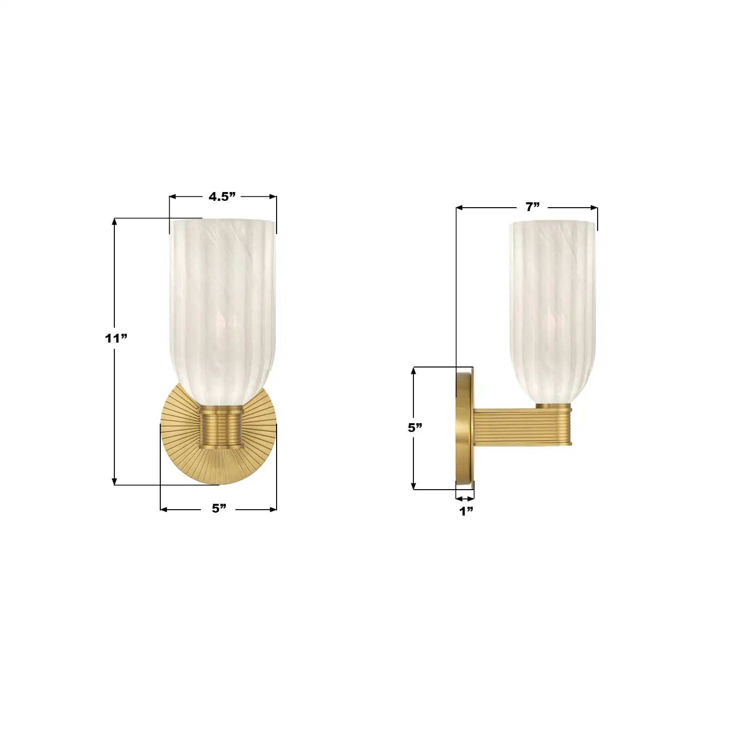 CRYSTORAMA, LOTUS SCONCE, WALL SCONCES
