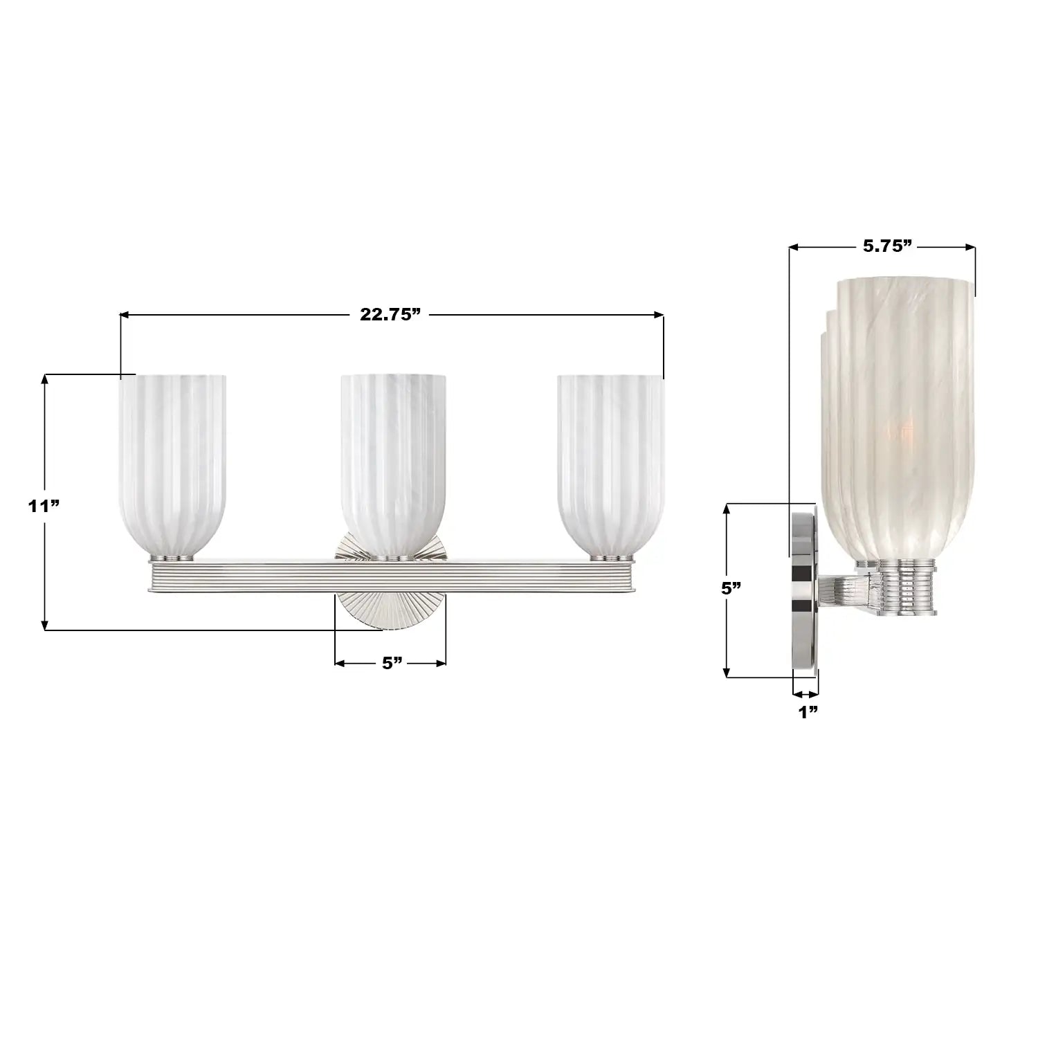 CRYSTORAMA, LOTUS BATHROOM VANITY, VANITY LIGHT