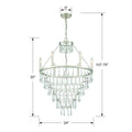 CRYSTORAMA, LUCILLE CHANDELIER, CHANDELIER LIGHT
