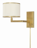 CRYSTORAMA, MADISON SWING ARM SCONCE, WALL SCONCES