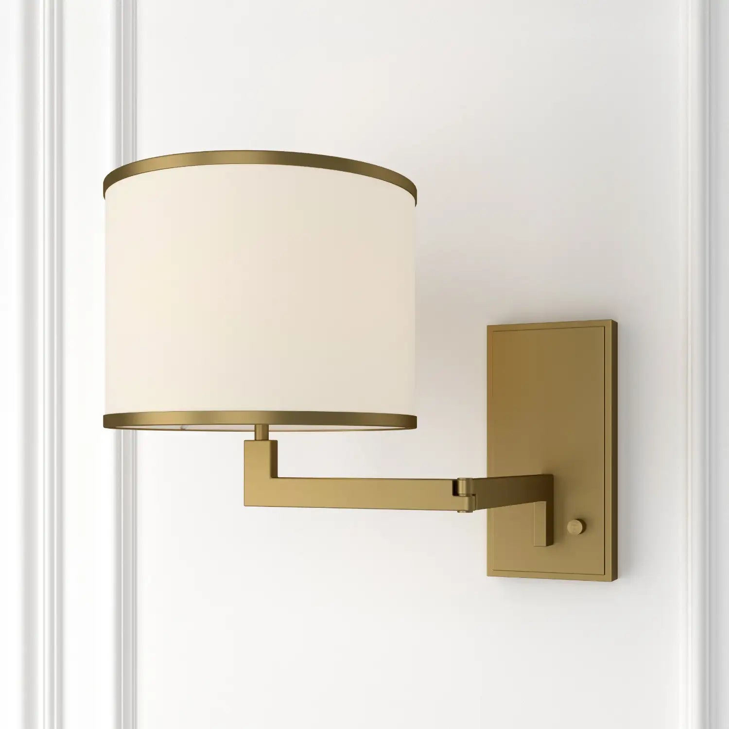 CRYSTORAMA, MADISON SWING ARM SCONCE, WALL SCONCES