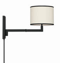 CRYSTORAMA, MADISON SWING ARM SCONCE, WALL SCONCES