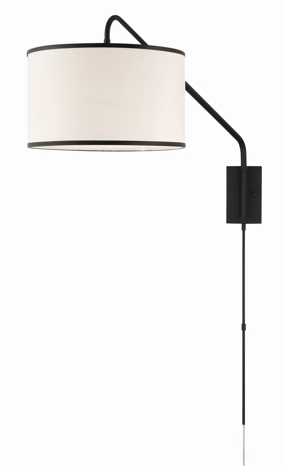 CRYSTORAMA, MALLORY SWING ARM SCONCE, WALL SCONCES