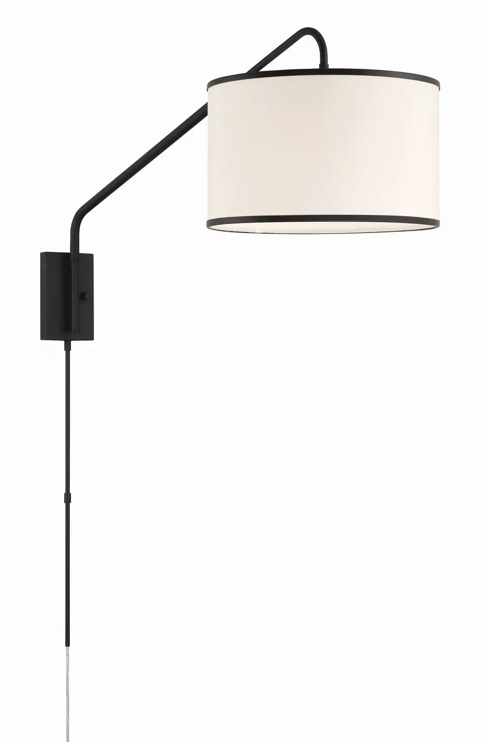 CRYSTORAMA, MALLORY SWING ARM SCONCE, WALL SCONCES