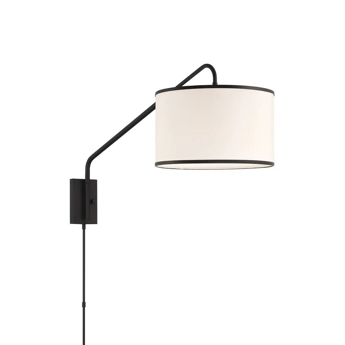 CRYSTORAMA, MALLORY SWING ARM SCONCE, WALL SCONCES