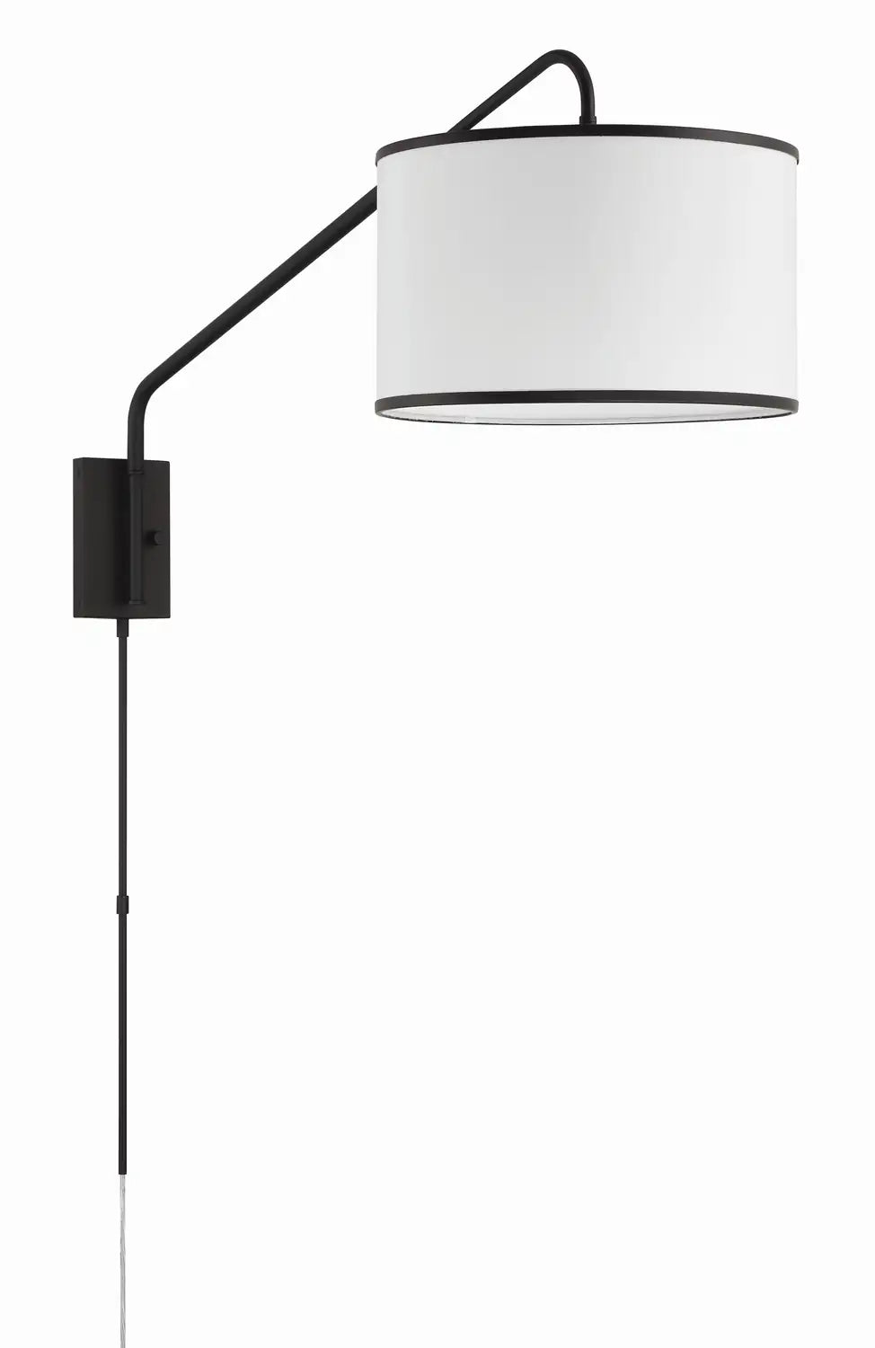 CRYSTORAMA, MALLORY SWING ARM SCONCE, WALL SCONCES