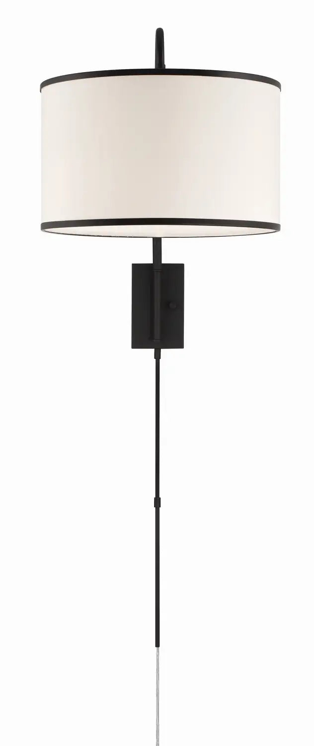 CRYSTORAMA, MALLORY SWING ARM SCONCE, WALL SCONCES