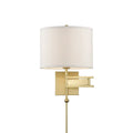 CRYSTORAMA, MARSHALL SWING ARM SCONCE, WALL SCONCES