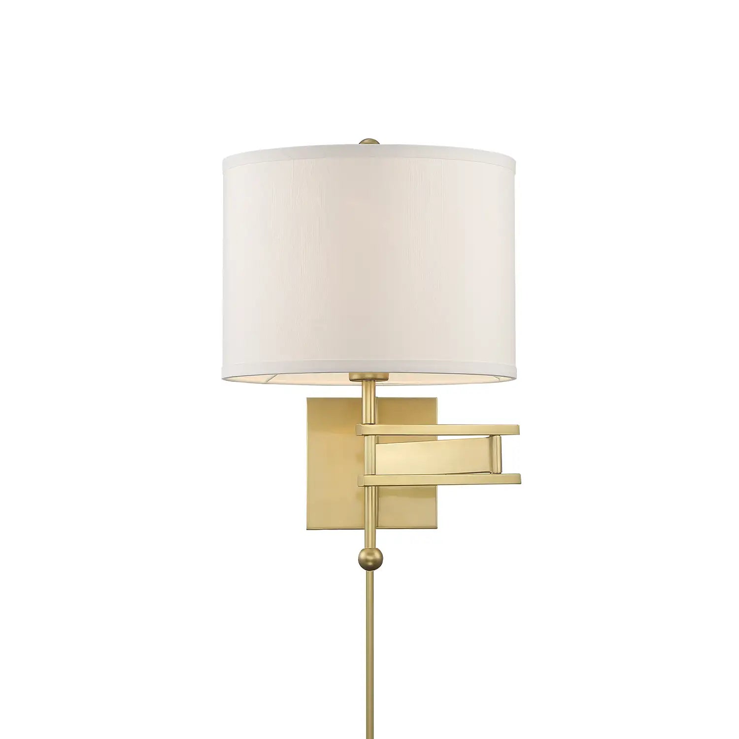 CRYSTORAMA, MARSHALL SWING ARM SCONCE, WALL SCONCES