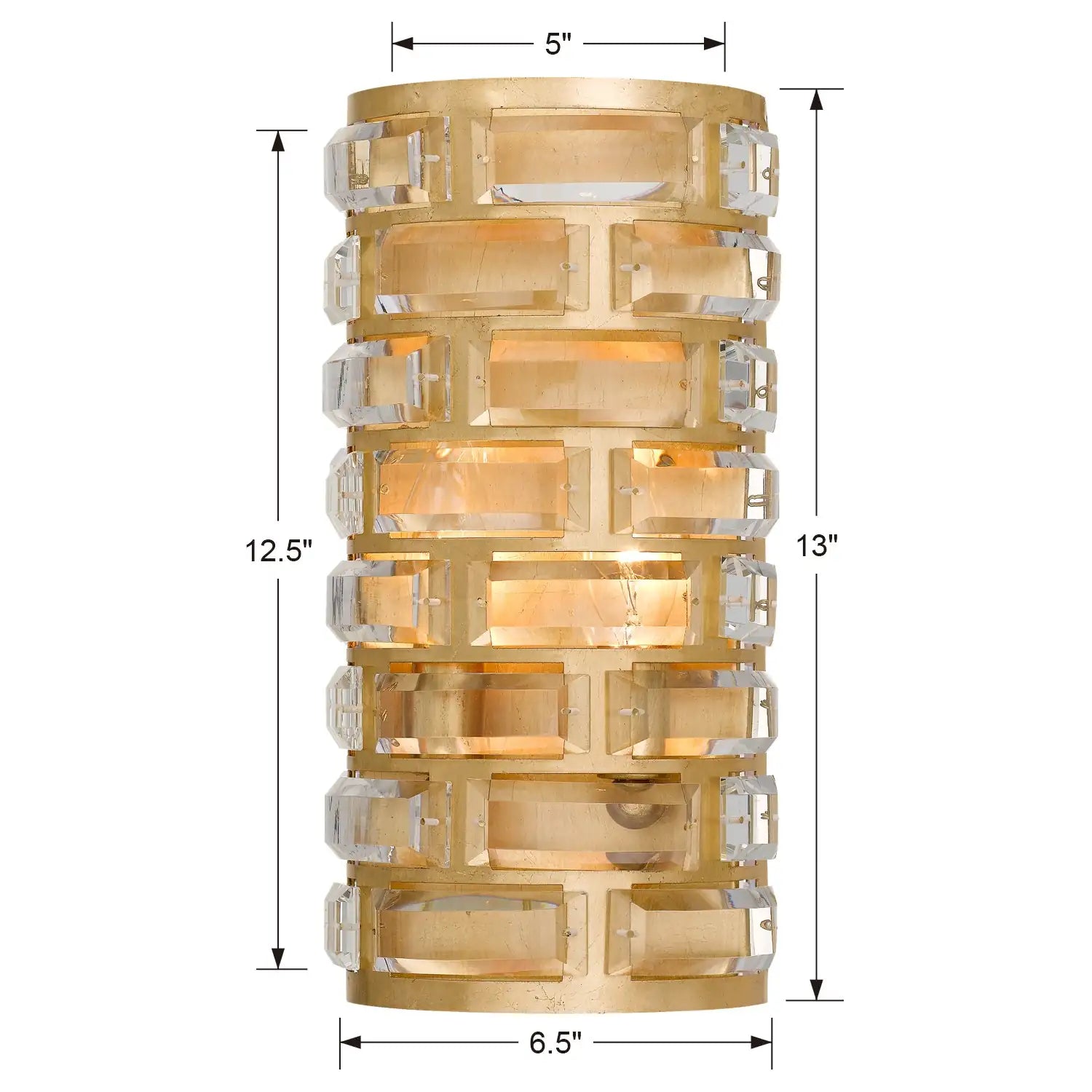CRYSTORAMA, MERIDIAN SCONCE, WALL SCONCES