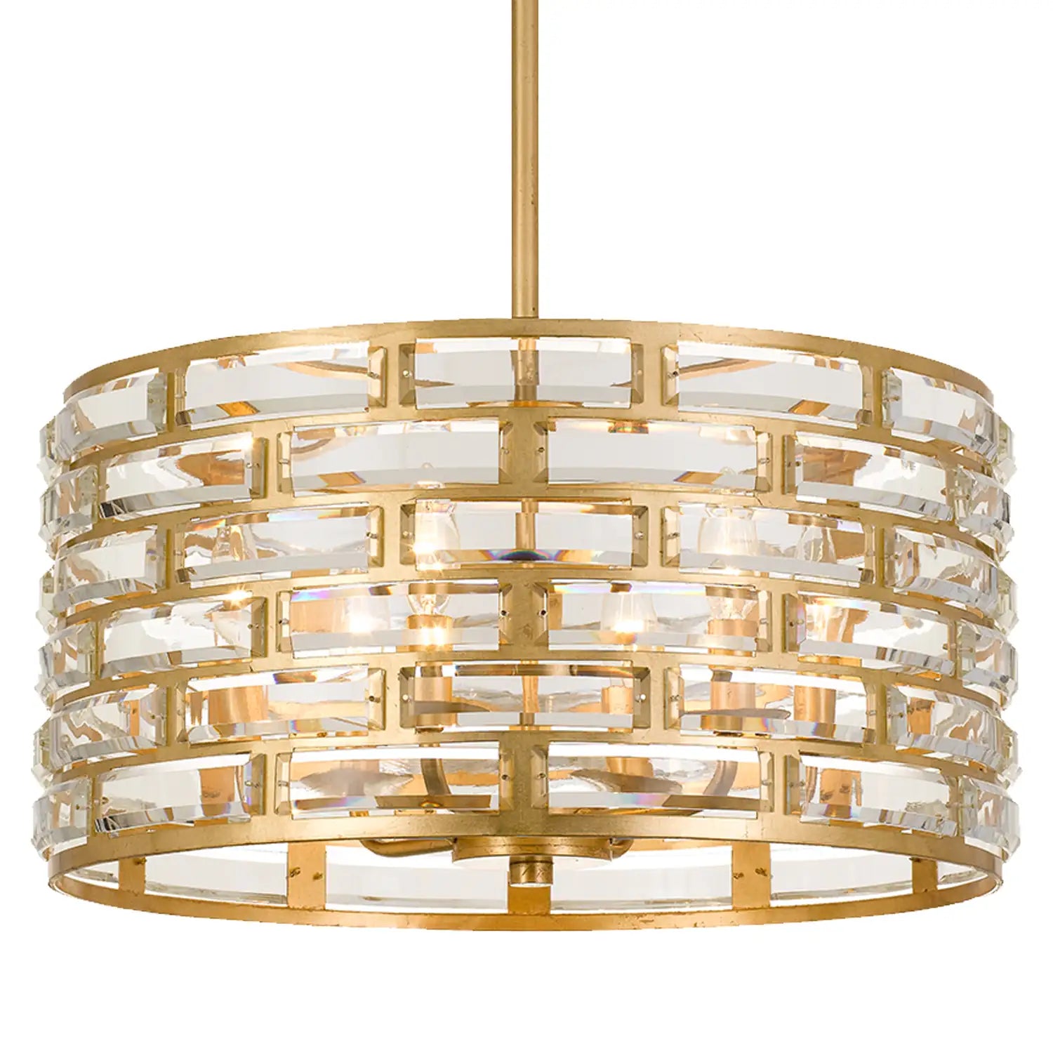 CRYSTORAMA, MERIDIAN SEMI FLUSH MOUNT, FLUSH MOUNT CEILING LIGHTS