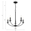 CRYSTORAMA, MILA CHANDELIER, CHANDELIER LIGHT