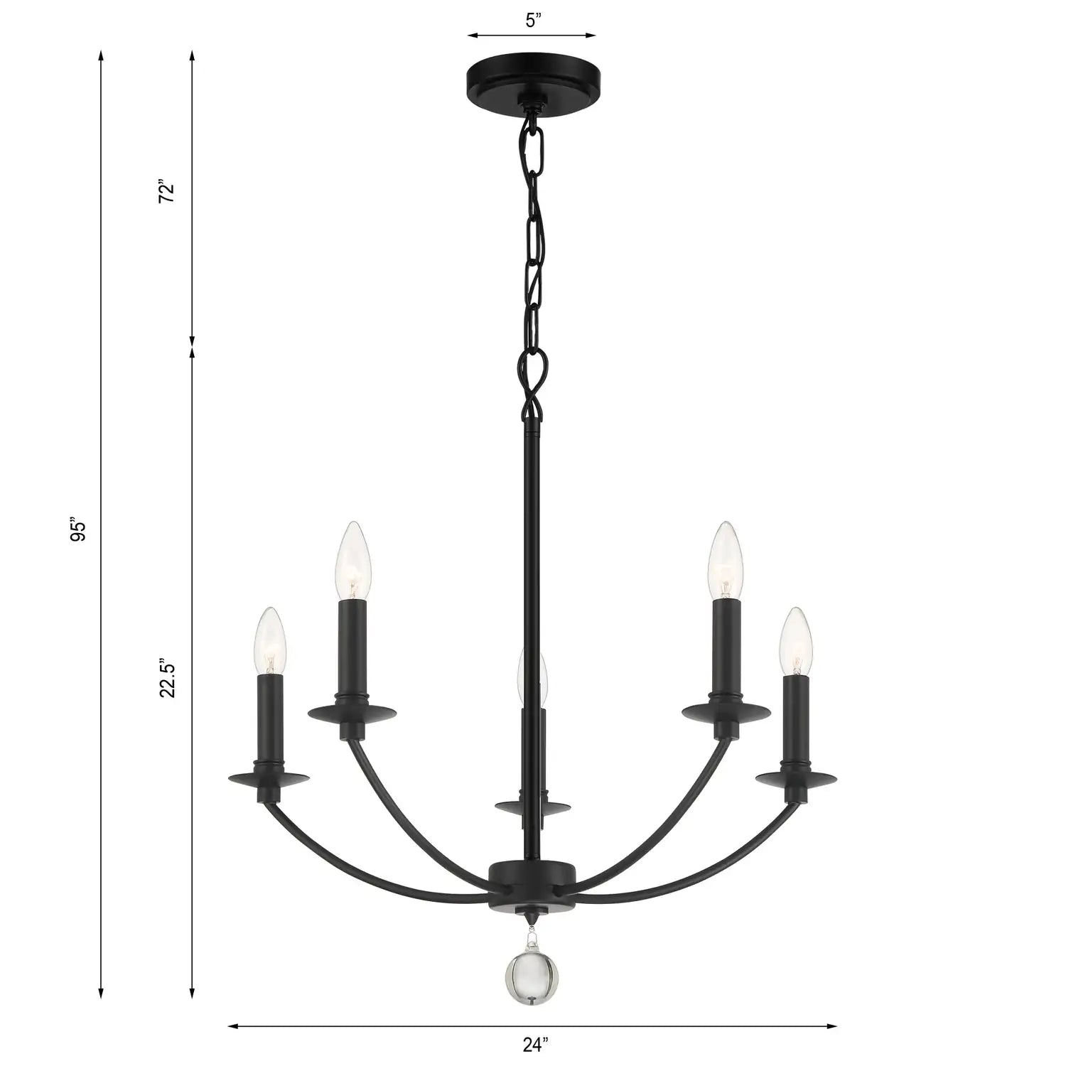 CRYSTORAMA, MILA CHANDELIER, CHANDELIER LIGHT