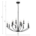 CRYSTORAMA, MILA CHANDELIER, CHANDELIER LIGHT