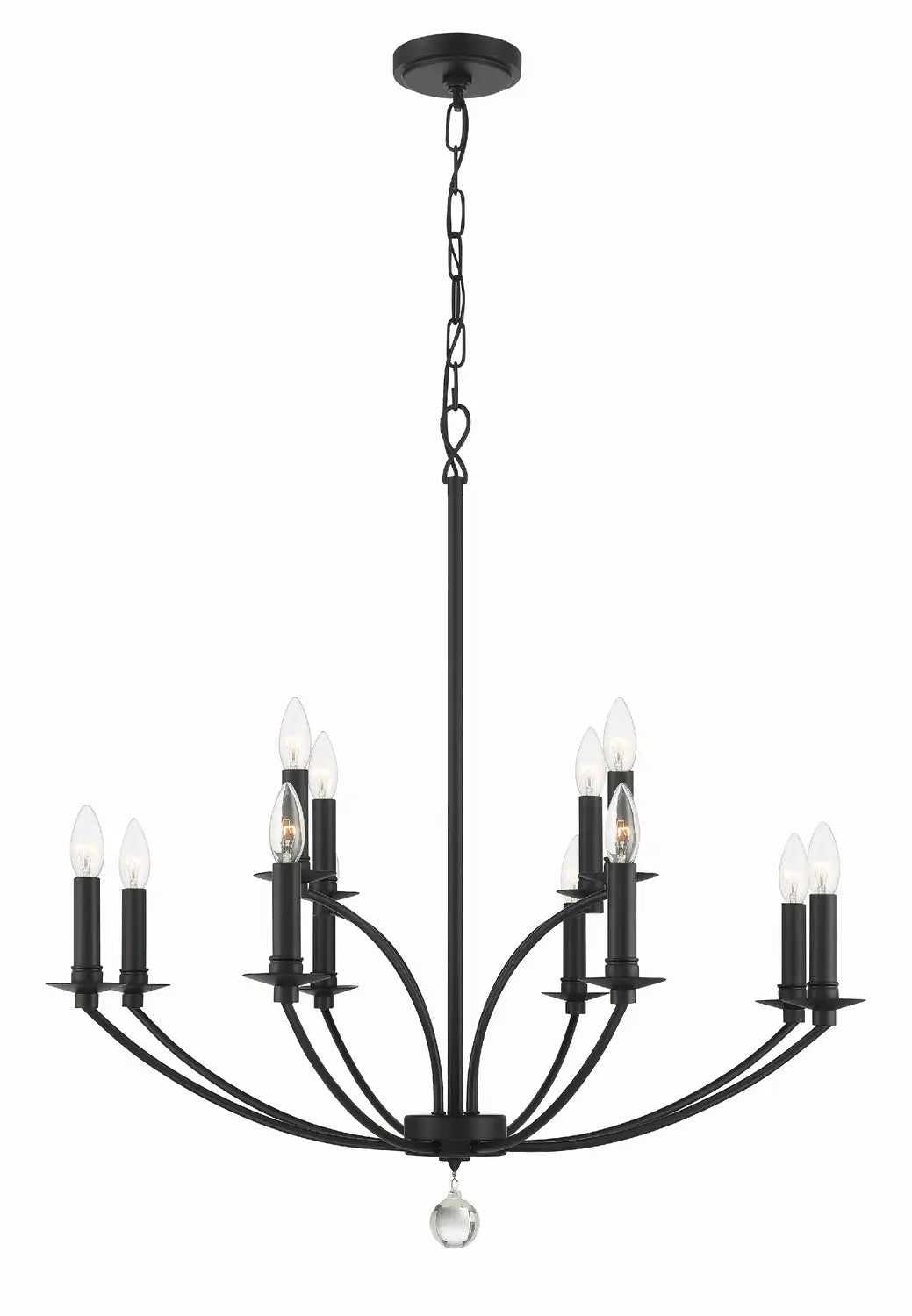 CRYSTORAMA, MILA CHANDELIER, CHANDELIER LIGHT