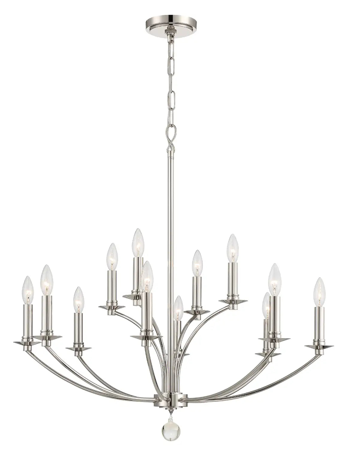 CRYSTORAMA, MILA CHANDELIER, CHANDELIER LIGHT