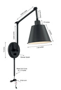 CRYSTORAMA, MITCHELL TASK SCONCE, WALL SCONCES