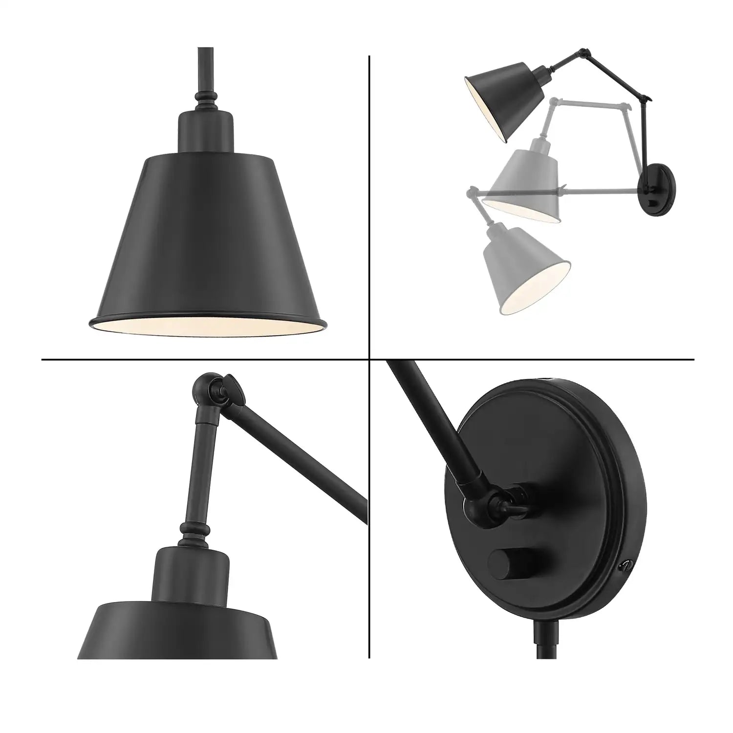CRYSTORAMA, MITCHELL TASK SCONCE, WALL SCONCES