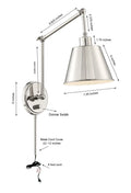 CRYSTORAMA, MITCHELL TASK SCONCE, WALL SCONCES