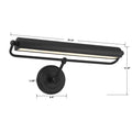 CRYSTORAMA, MILLER INTEGRATED LED PICTURE LIGHT, PICTURE LIGHTS