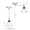 CRYSTORAMA, MORGAN TASK SCONCE, WALL SCONCES